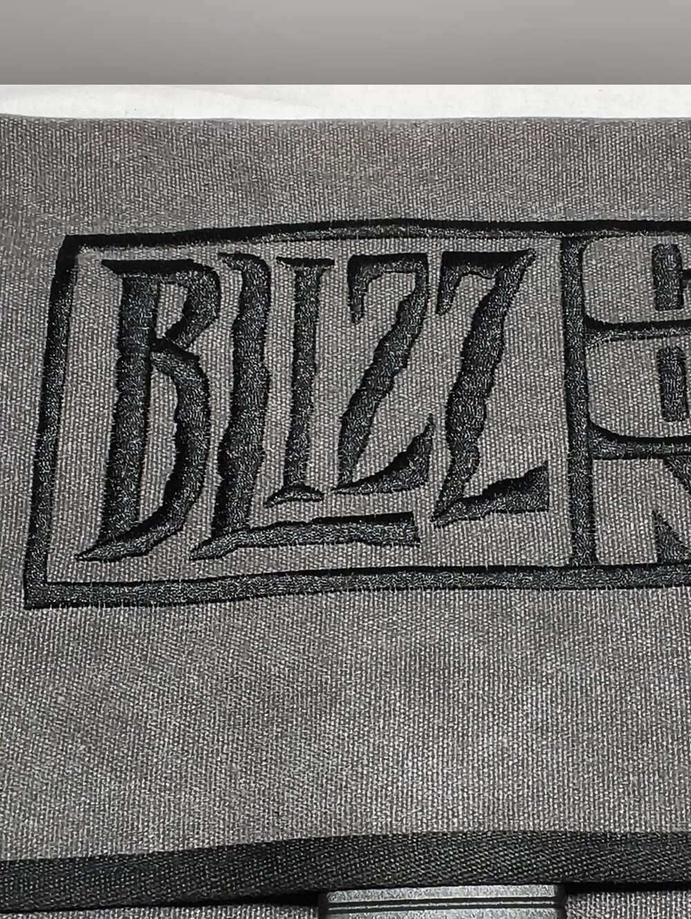 ​Official BlizzCon 2015 Grey Canvas Messenger Bag Blizzard Laptop Satchel Gaming - Picture 4 of 8